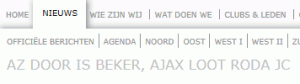 KNVB: AZ door is beker
