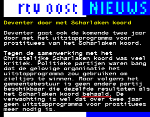 RTV Oost behaald