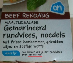 AH: verwarmd