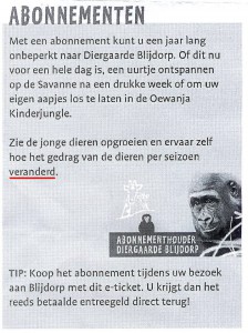 blijdorp: veranderd