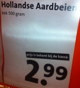 C1000: de prijs is bekent