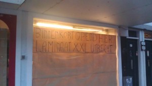 laminaat XXL opend