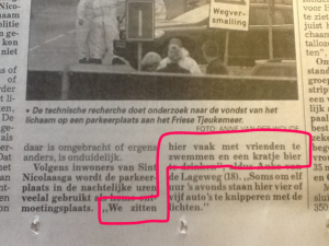 telegraaf-zit-te-zwemmen